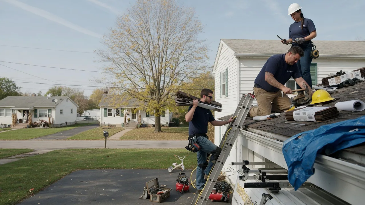 Local Roofing Contractors in Kawkawlin, MI near me